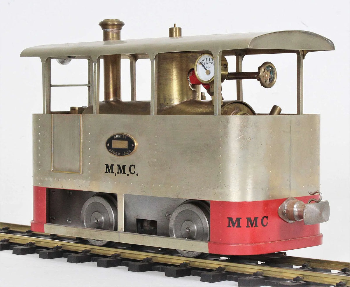 Gauge 1 spirit-fired steam tram