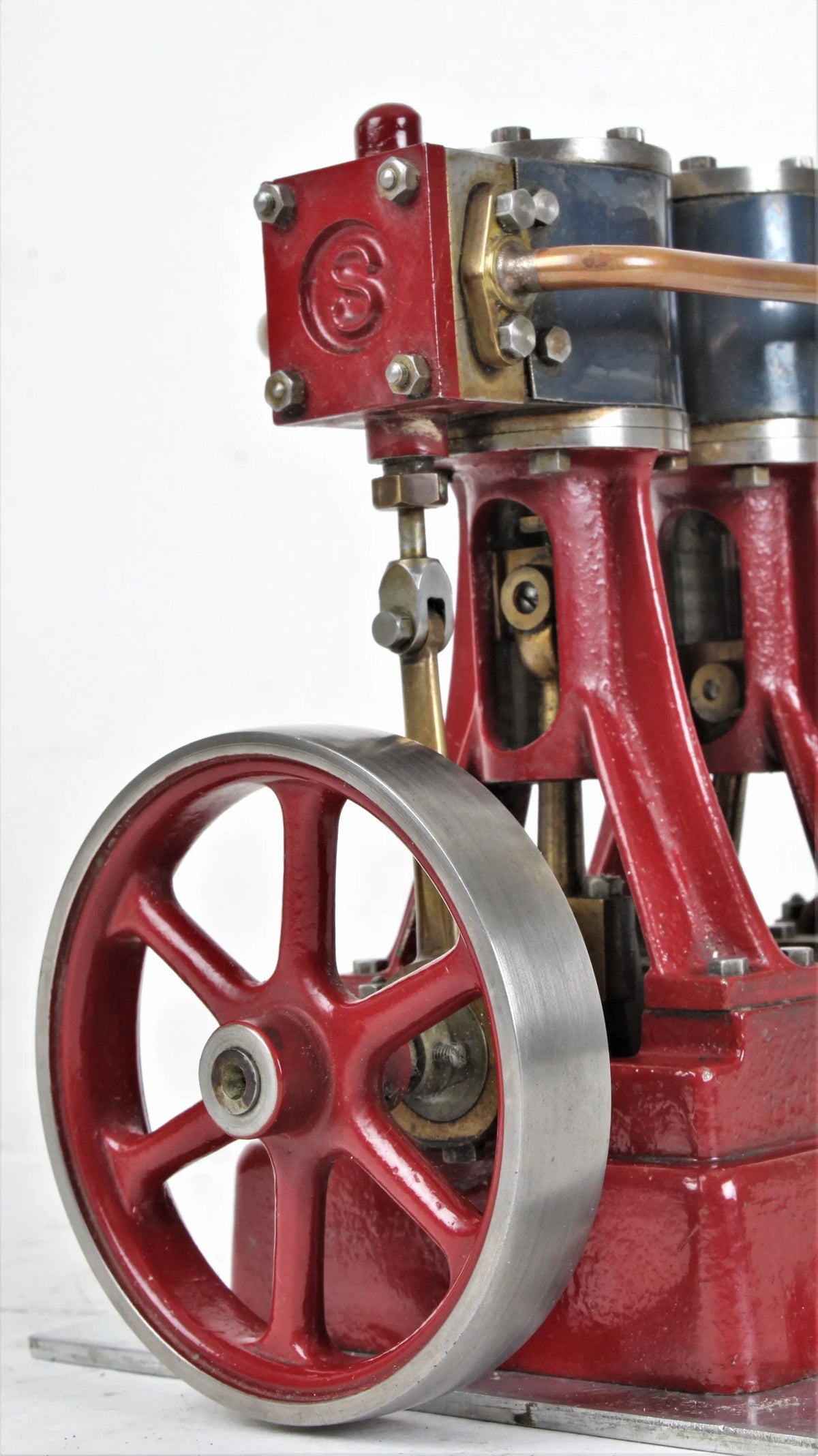 Stuart Double Ten vertical engine