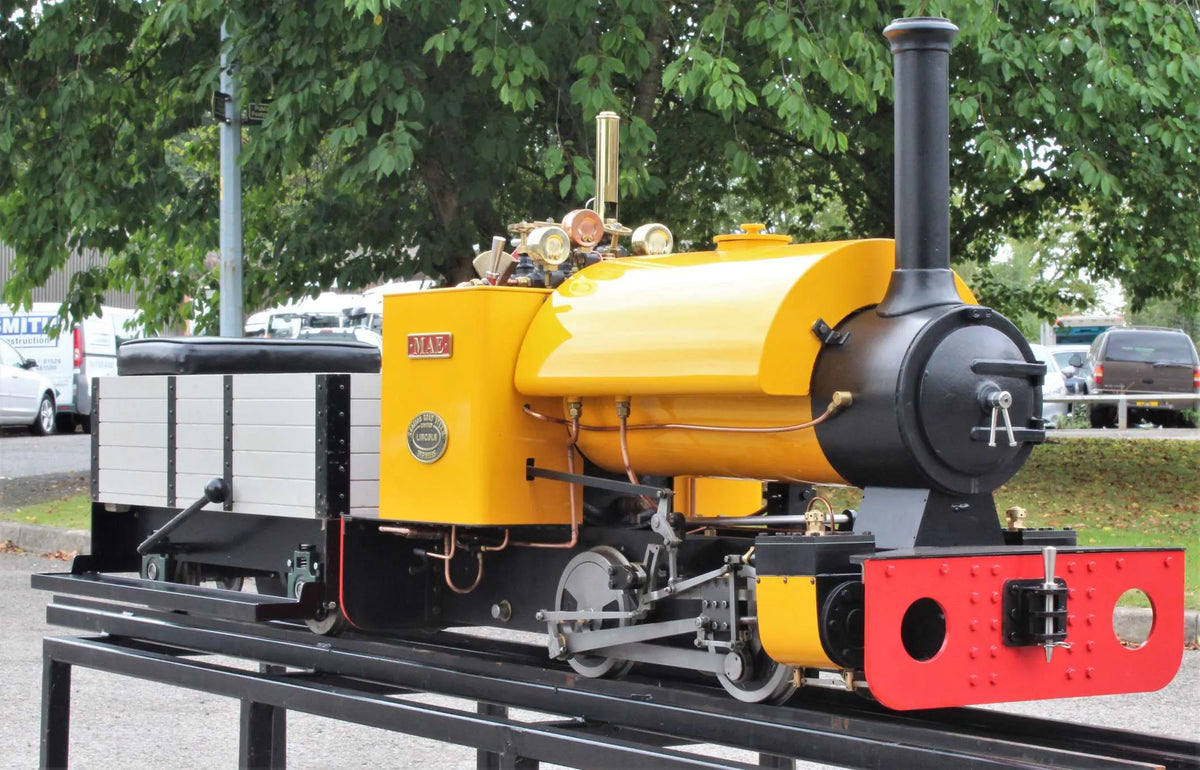 7 1/4 inch gauge Stafford 0-4-0ST works number 1312, with driving truck