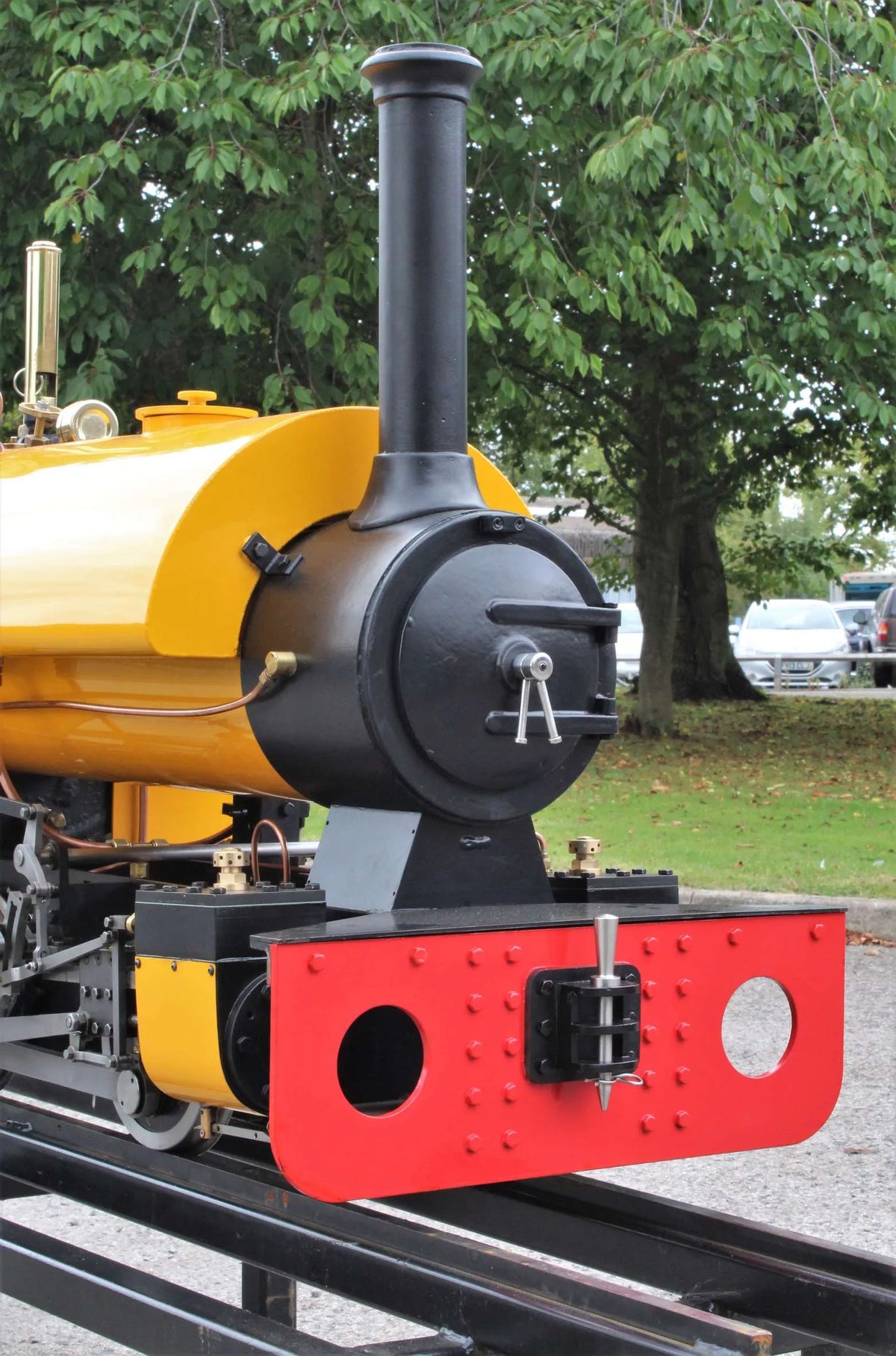 7 1/4 inch gauge Stafford 0-4-0ST works number 1312, with driving truck