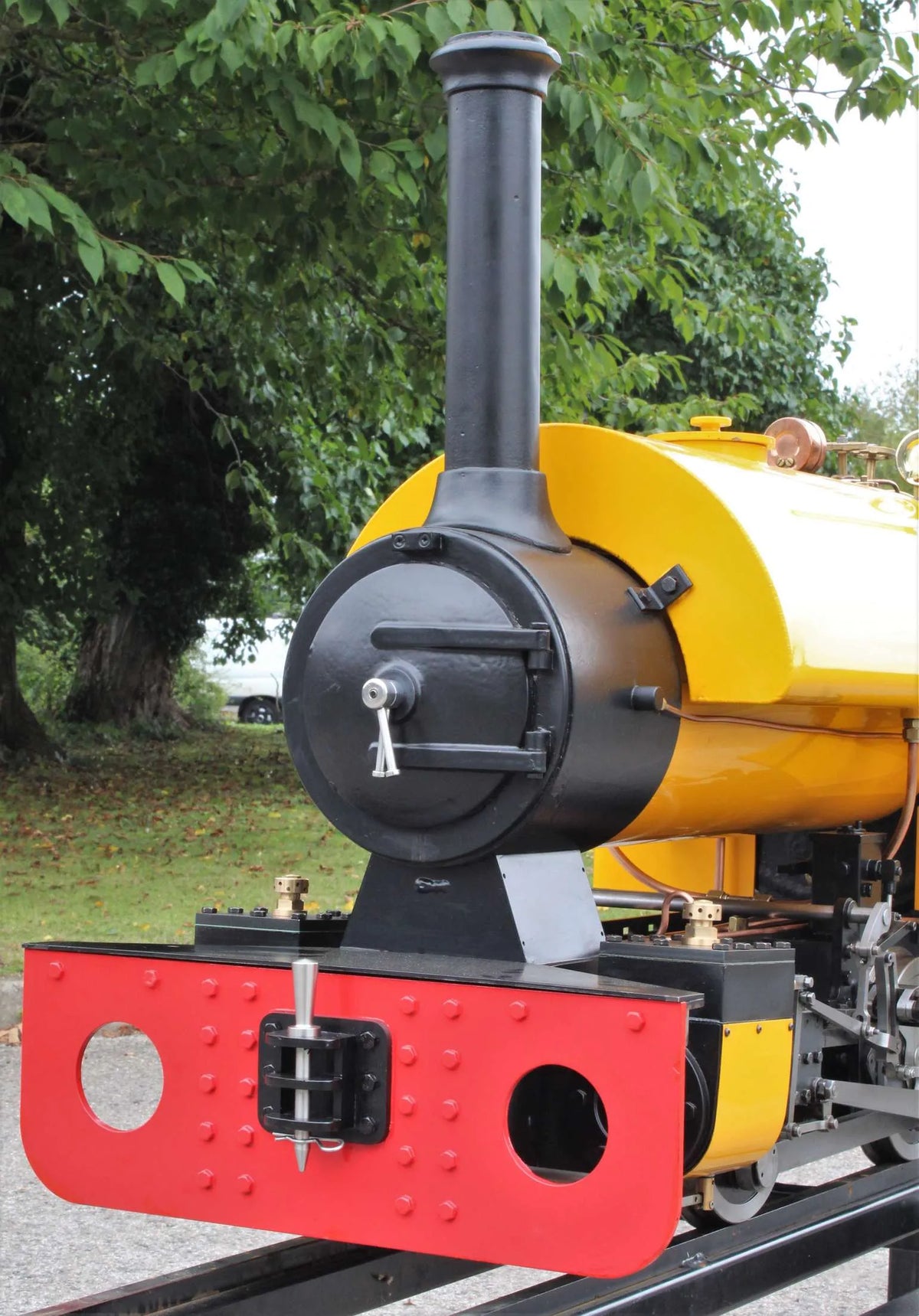 7 1/4 inch gauge Stafford 0-4-0ST works number 1312, with driving truck