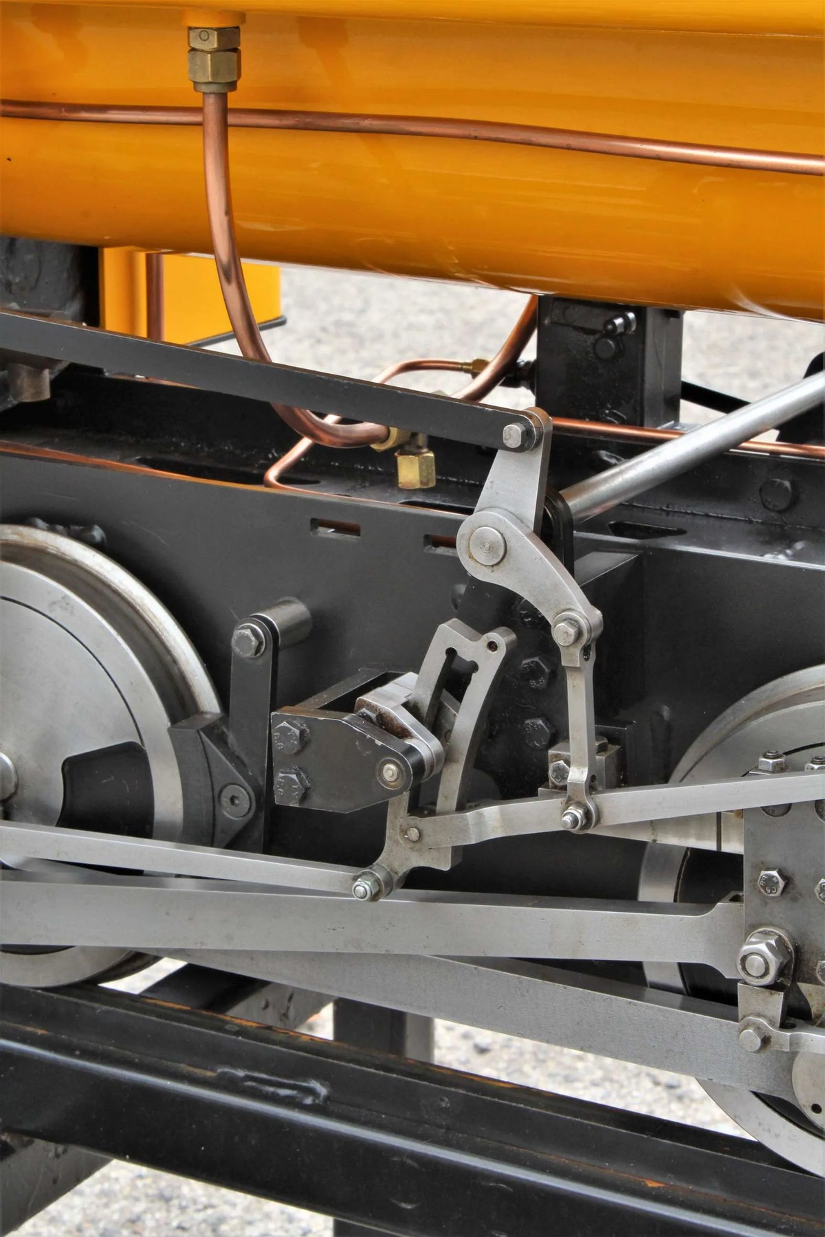 7 1/4 inch gauge Stafford 0-4-0ST works number 1312, with driving truck