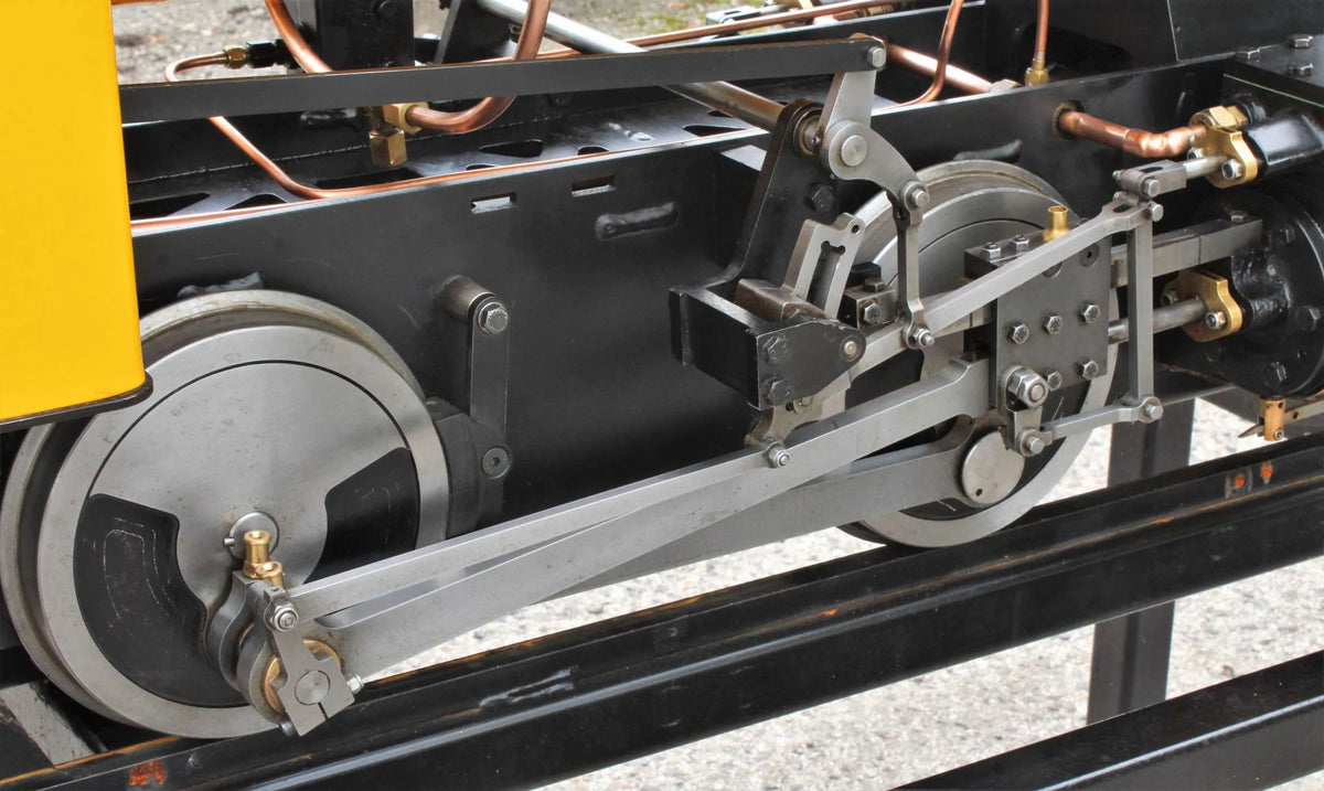 7 1/4 inch gauge Stafford 0-4-0ST works number 1312, with driving truck