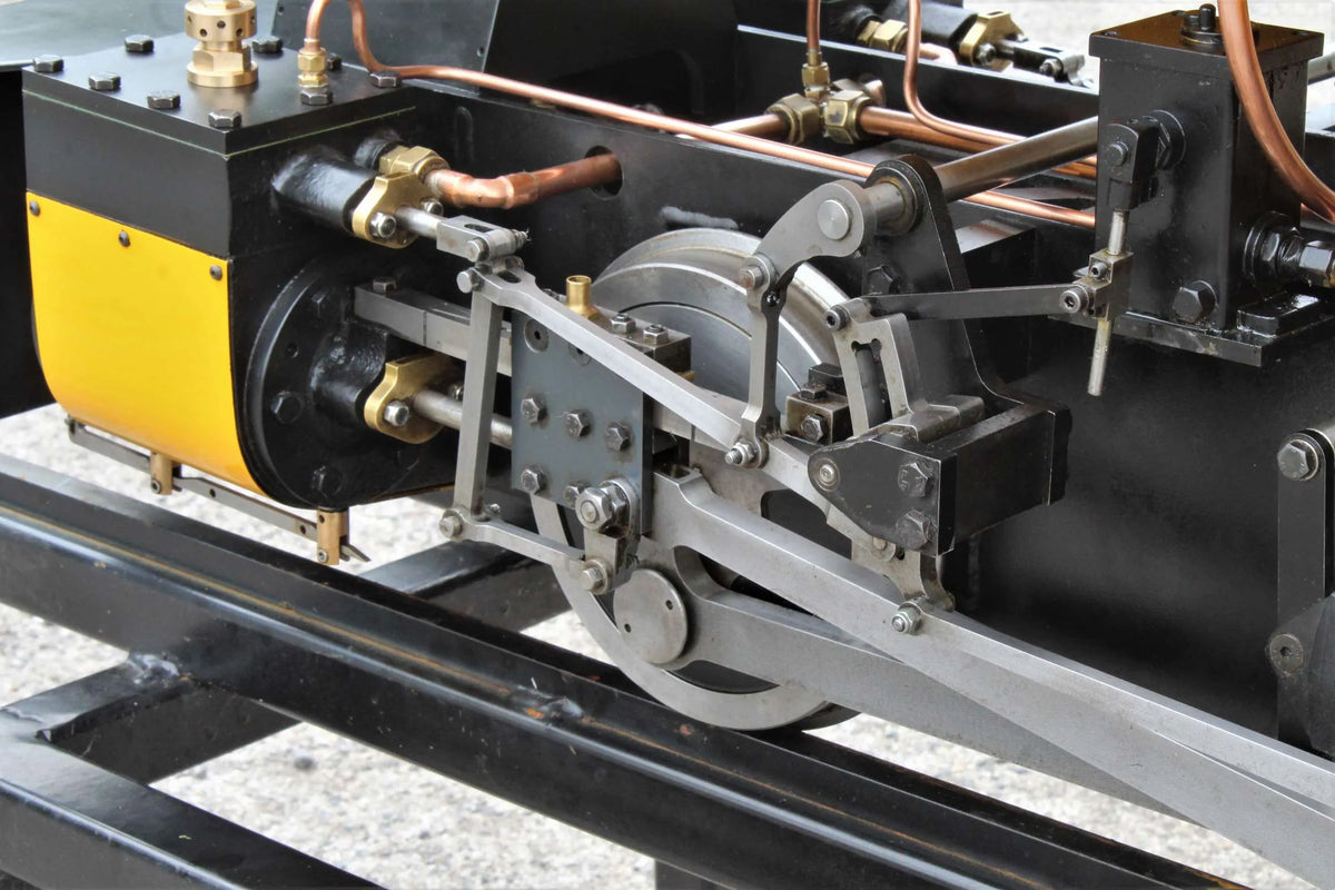 7 1/4 inch gauge Stafford 0-4-0ST works number 1312, with driving truck