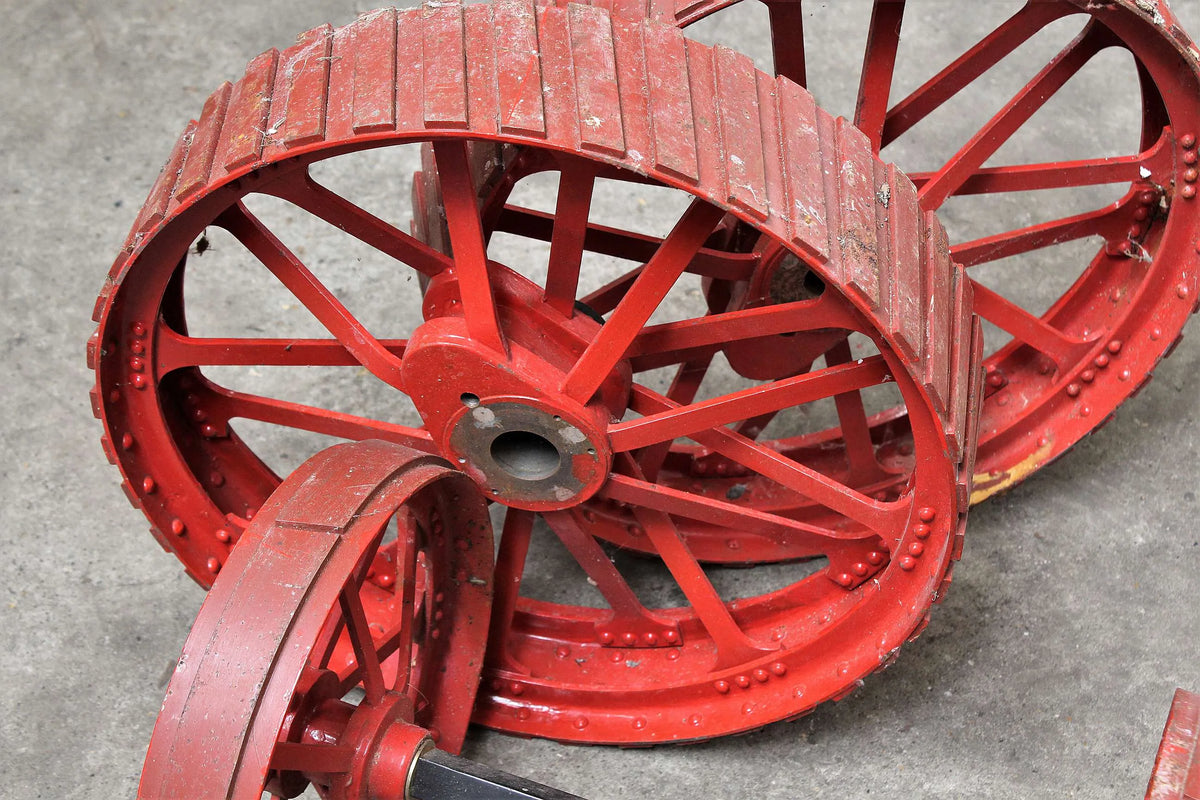 Set of wheels for 3 inch scale Foster traction engine