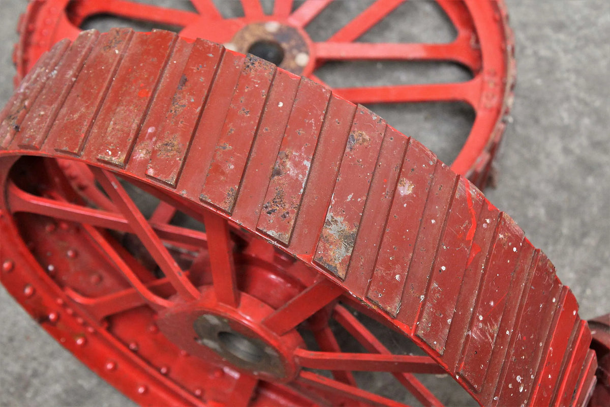 Set of wheels for 3 inch scale Foster traction engine