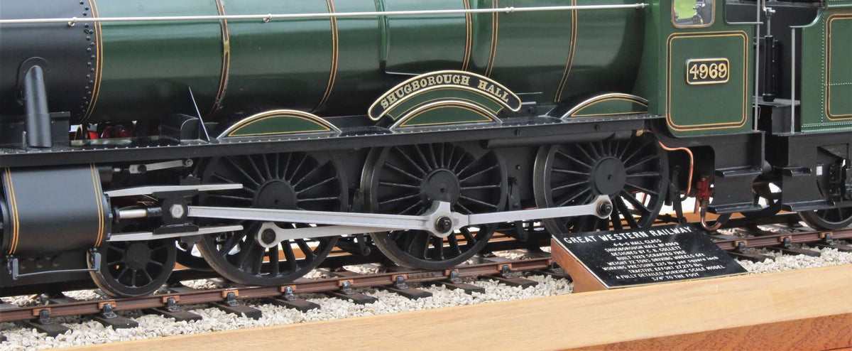 3 1/2 inch gauge GWR 4-6-0 "Shugborough Hall"