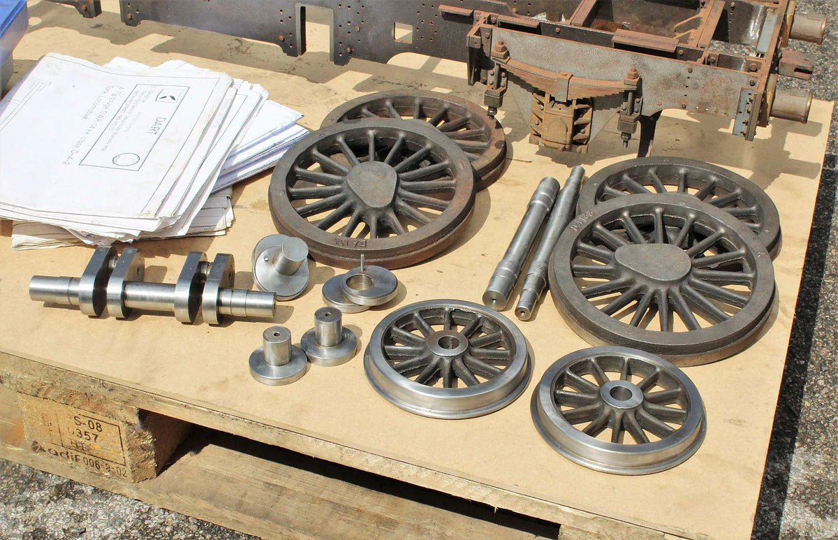 7 1/4 inch gauge 14XX chassis and wheel castings
