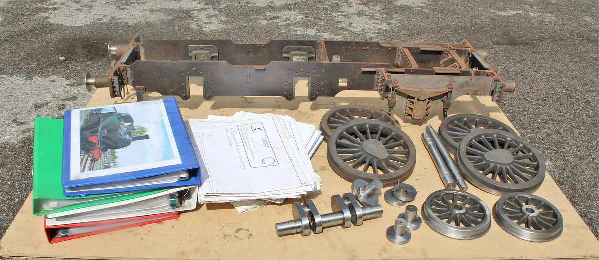 7 1/4 inch gauge 14XX chassis and wheel castings