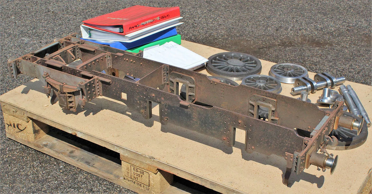 7 1/4 inch gauge 14XX chassis and wheel castings