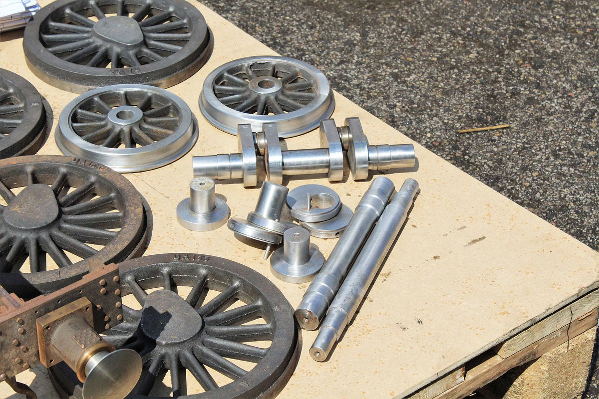 7 1/4 inch gauge 14XX chassis and wheel castings