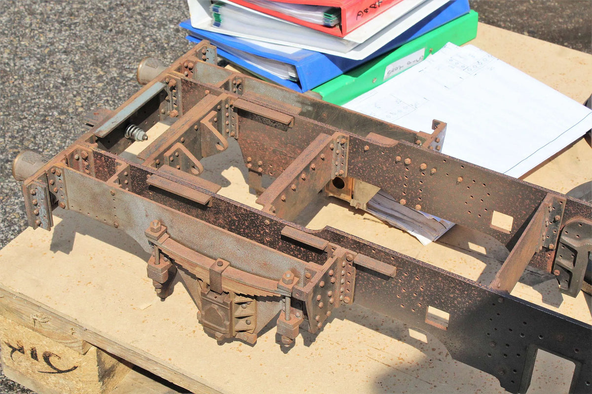 7 1/4 inch gauge 14XX chassis and wheel castings