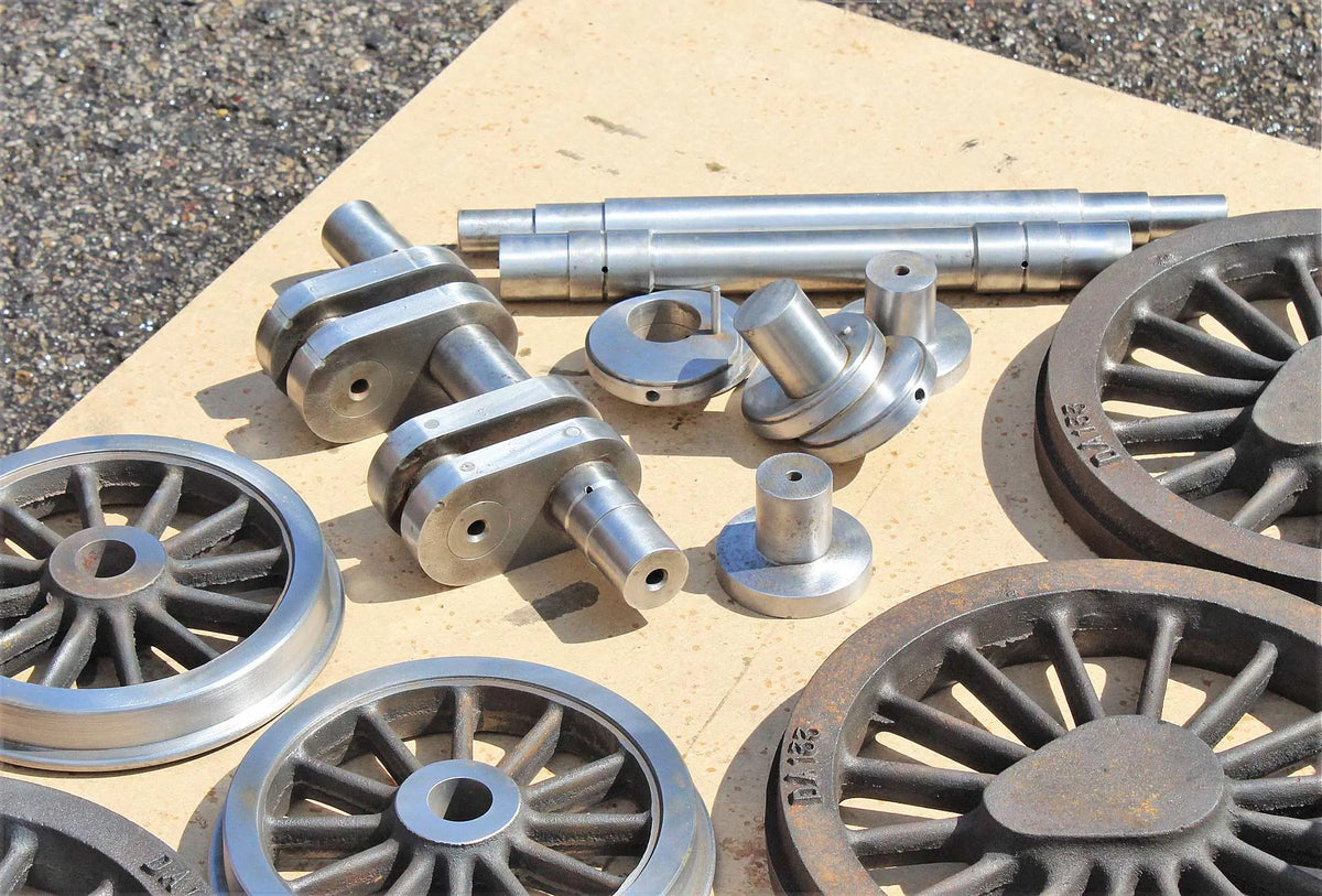 7 1/4 inch gauge 14XX chassis and wheel castings