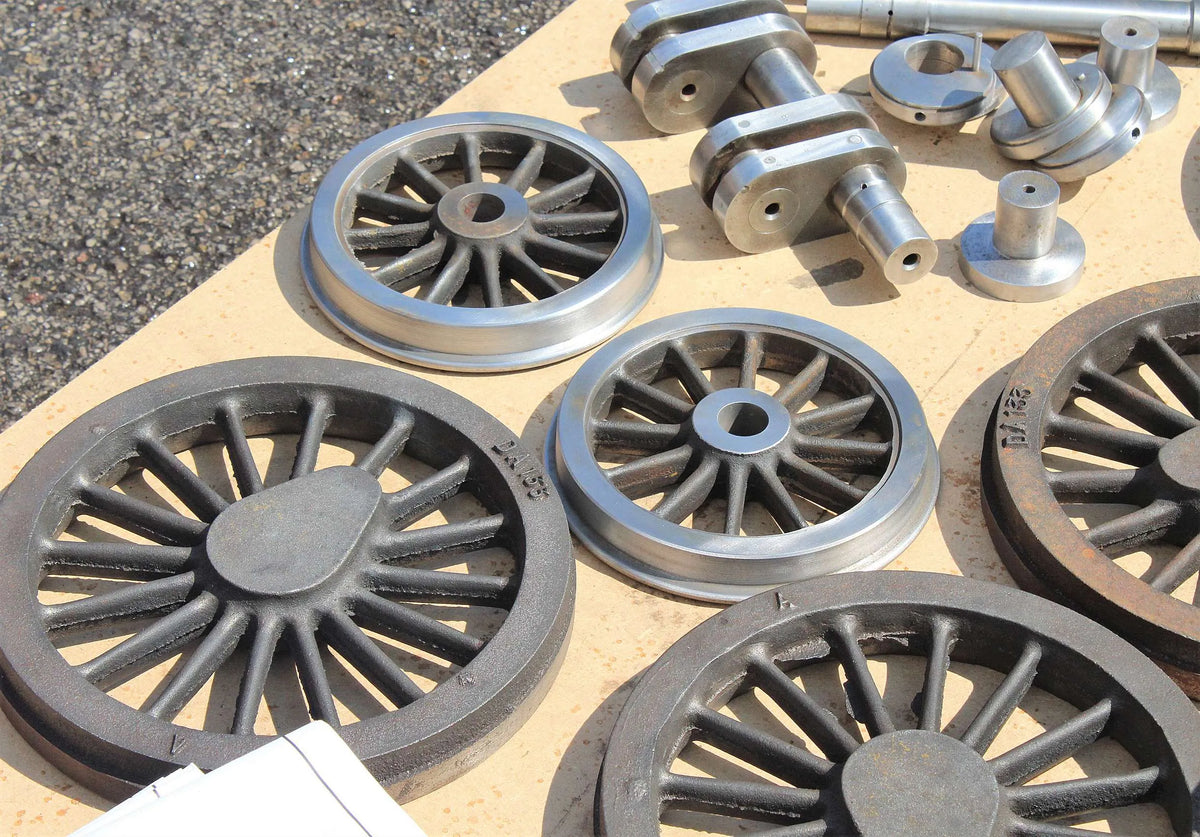 7 1/4 inch gauge 14XX chassis and wheel castings