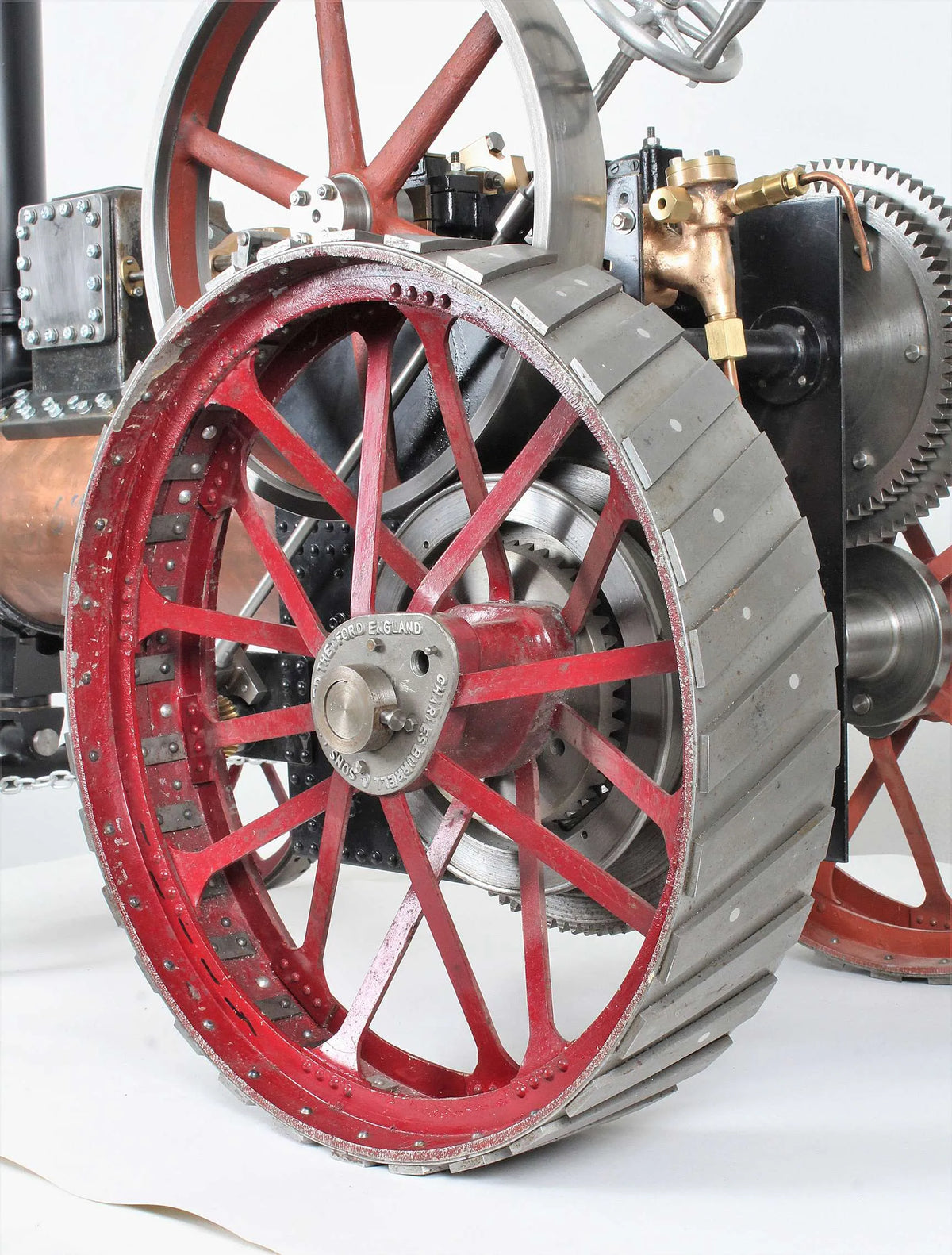 3 inch scale Burrell agricultural engine