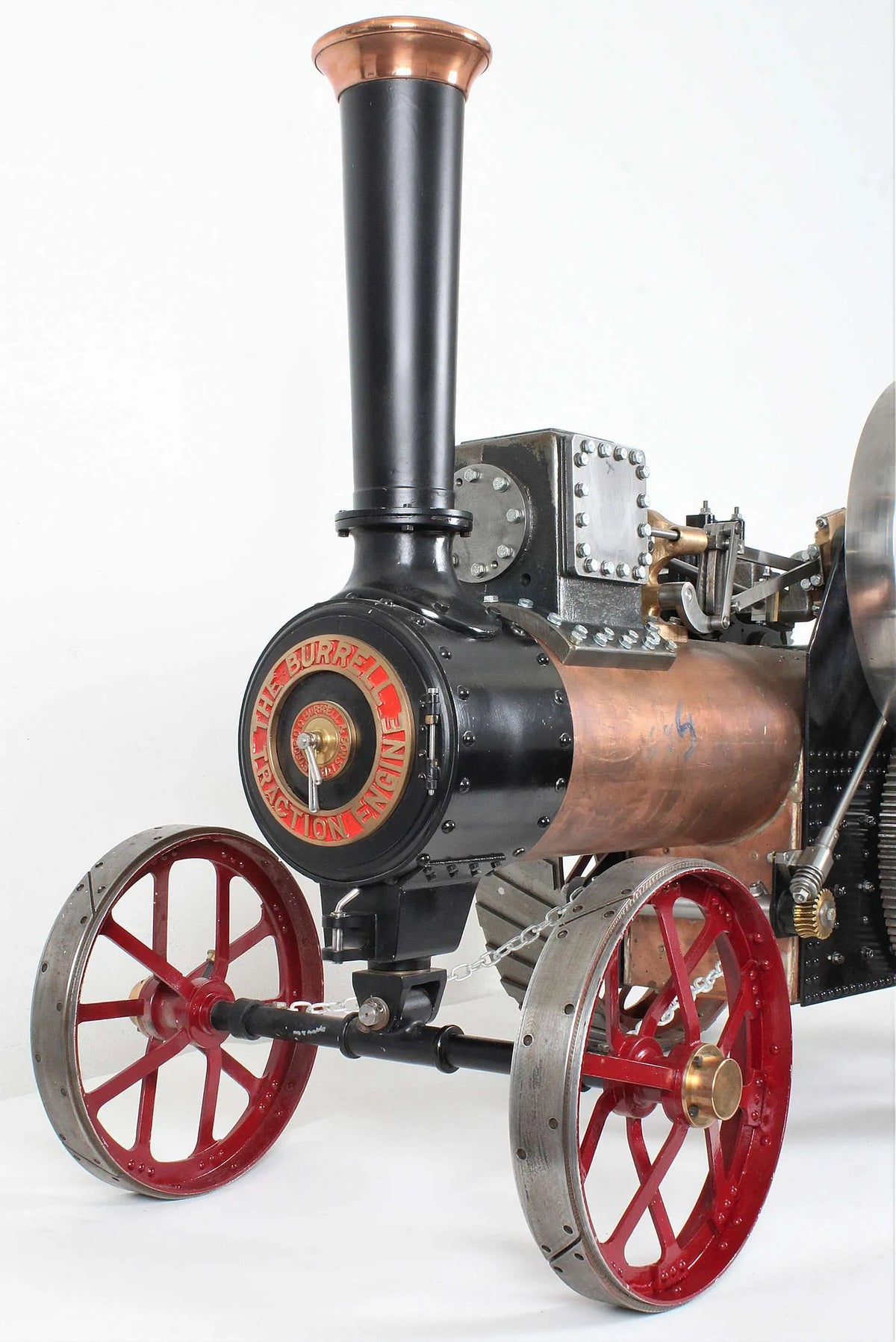 3 inch scale Burrell agricultural engine