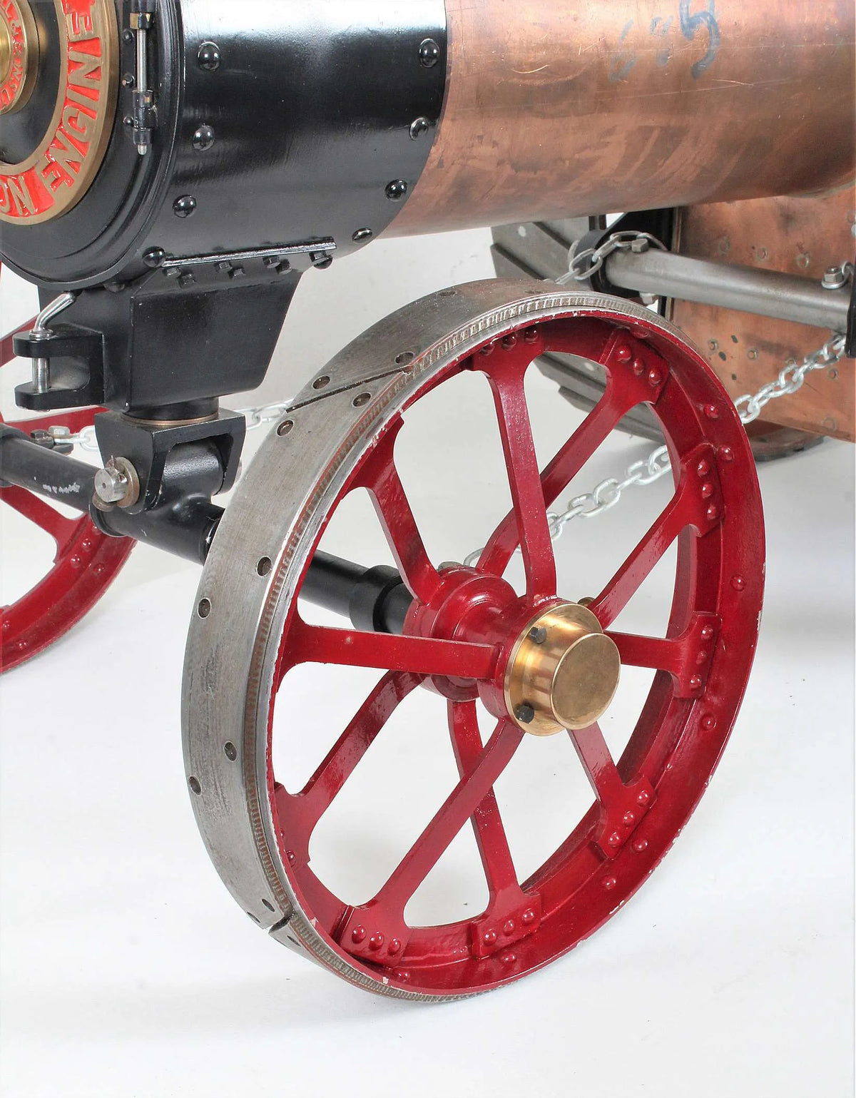 3 inch scale Burrell agricultural engine