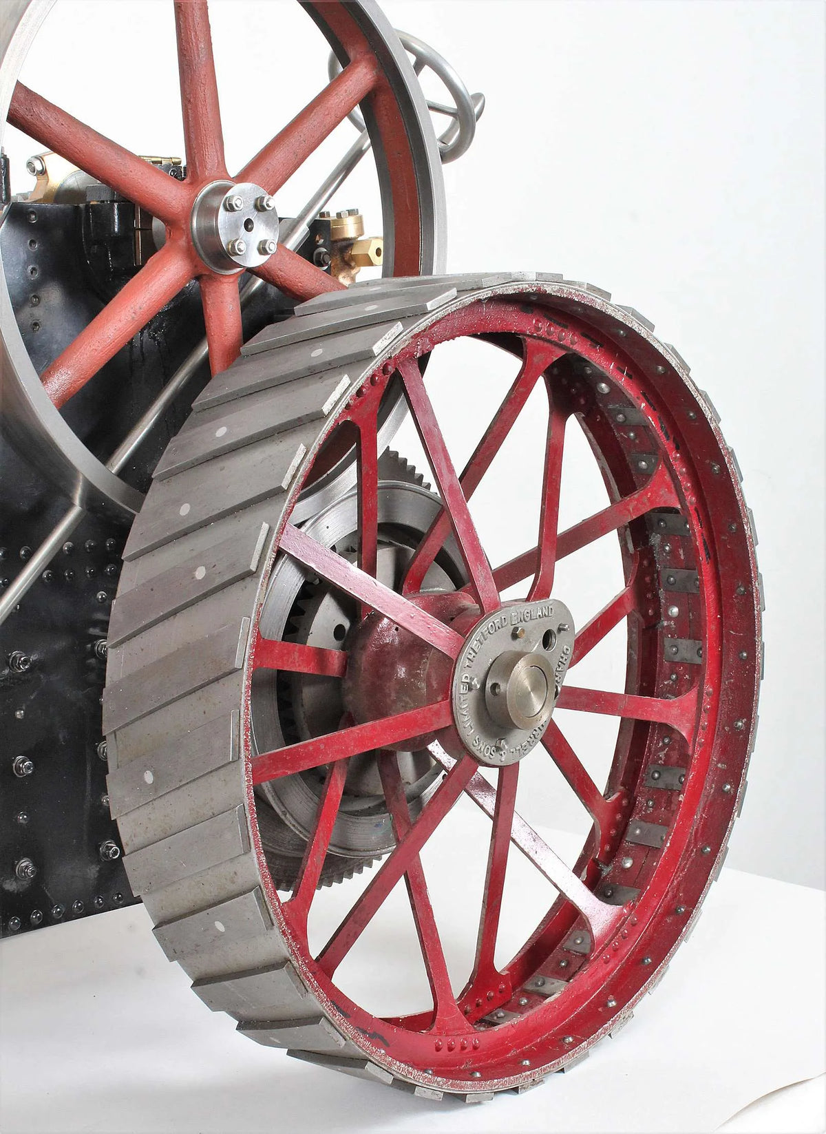 3 inch scale Burrell agricultural engine
