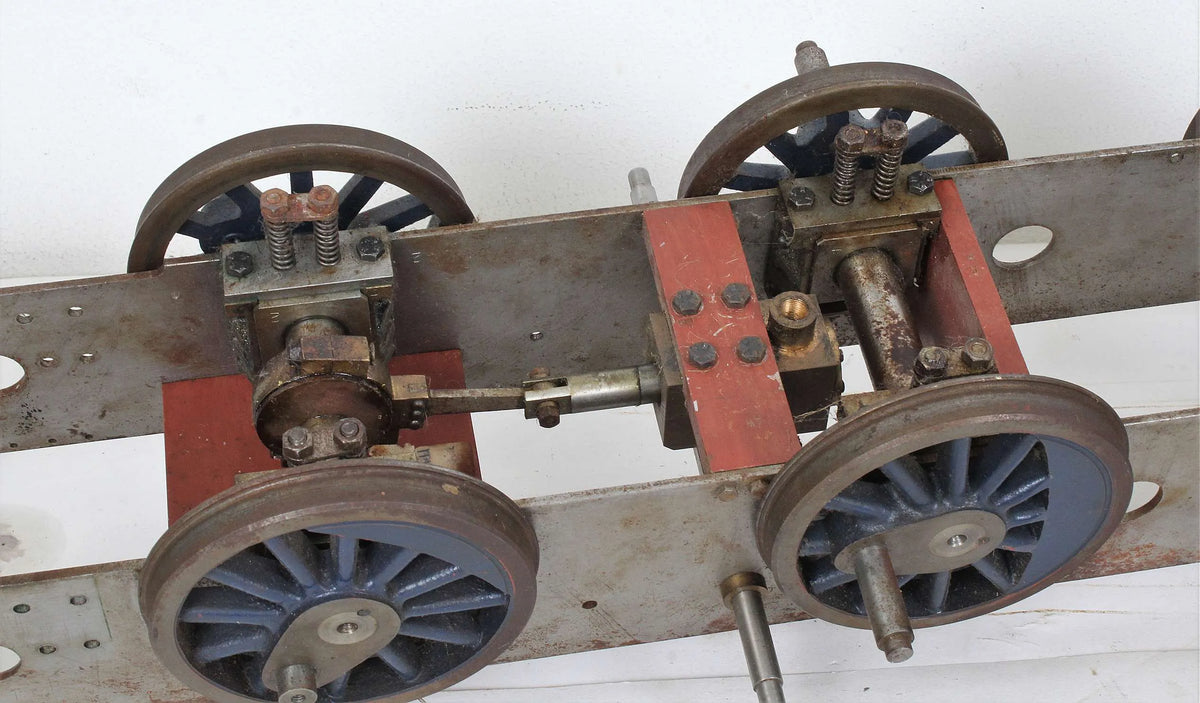 5 inch gauge part-built "Simplex" chassis & castings