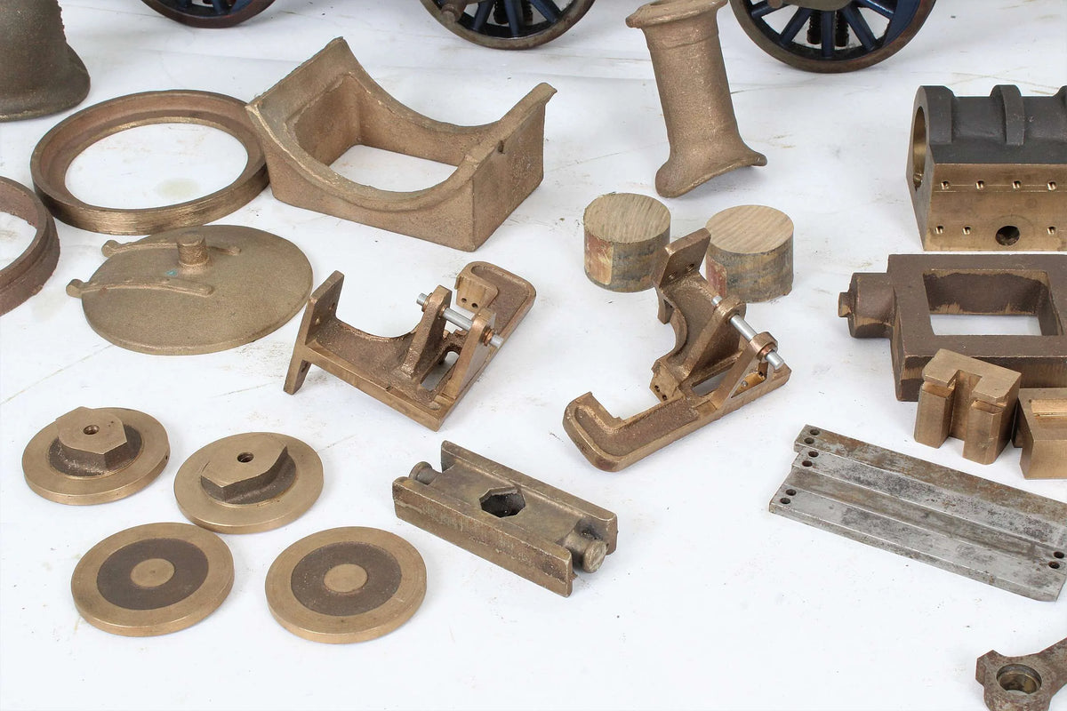 5 inch gauge part-built "Simplex" chassis & castings