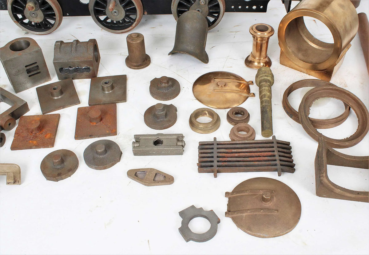 5 inch gauge part-built "Simplex" chassis & castings