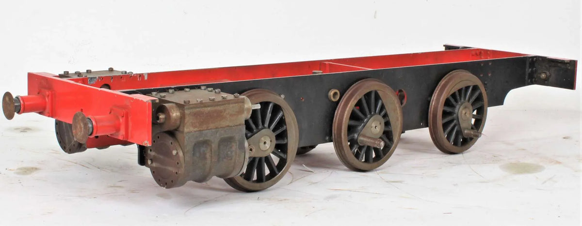 5 inch gauge part-built "Simplex" chassis & castings