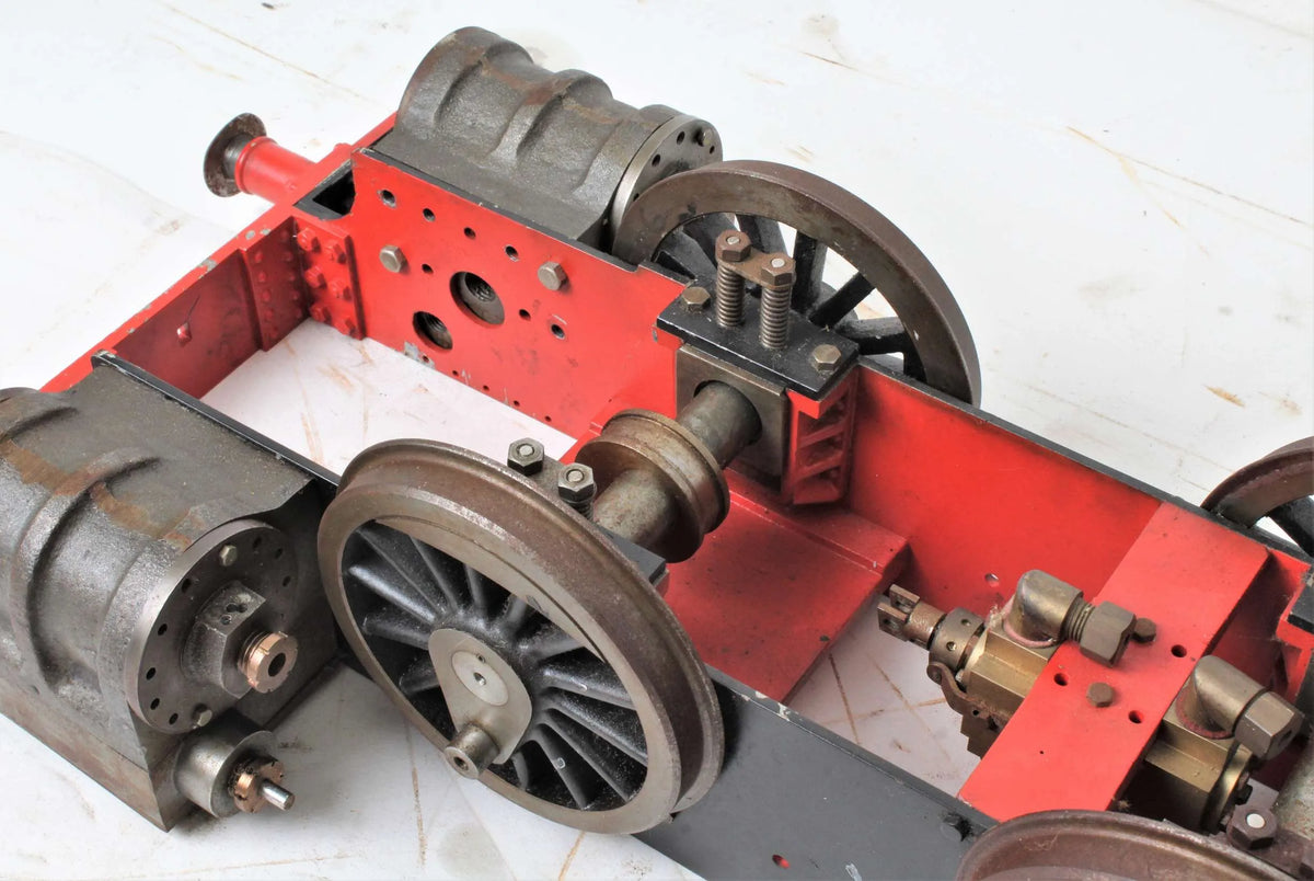 5 inch gauge part-built "Simplex" chassis & castings