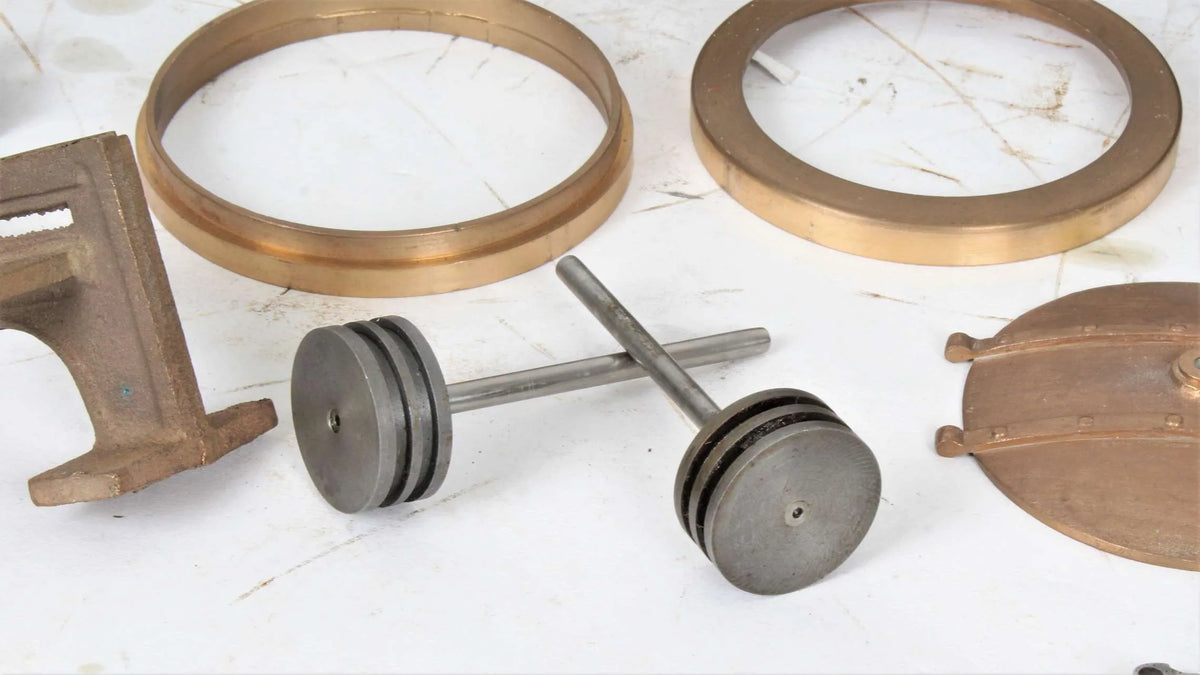 5 inch gauge part-built "Simplex" chassis & castings