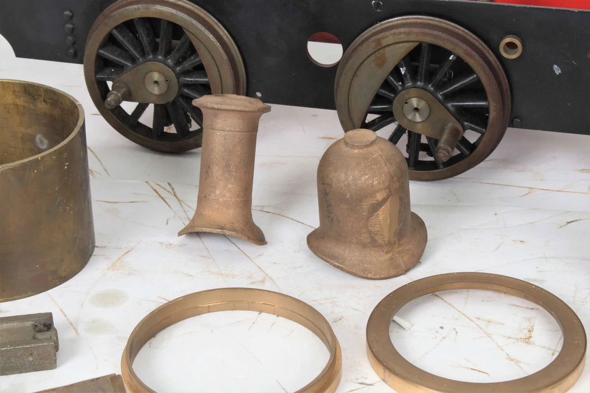 5 inch gauge part-built "Simplex" chassis & castings