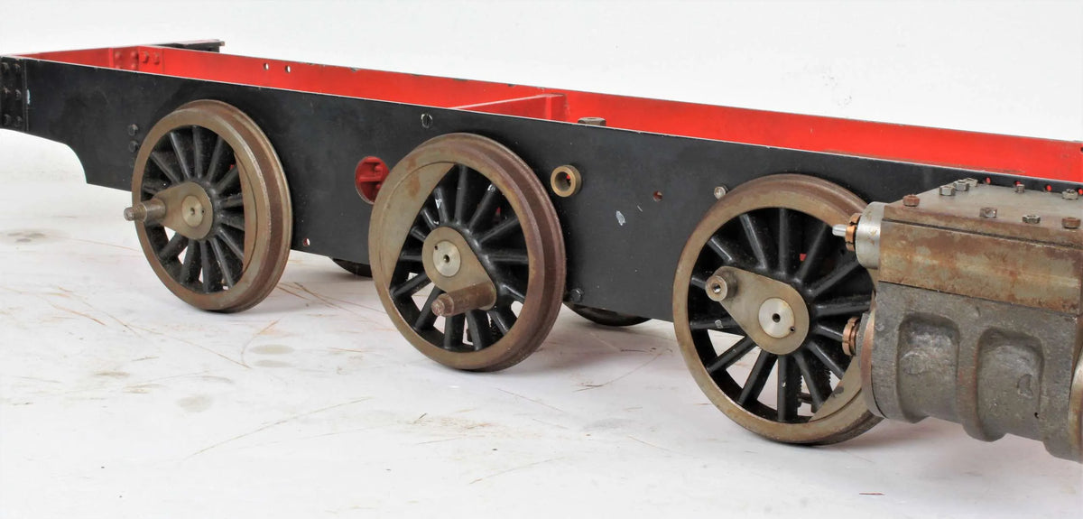 5 inch gauge part-built "Simplex" chassis & castings