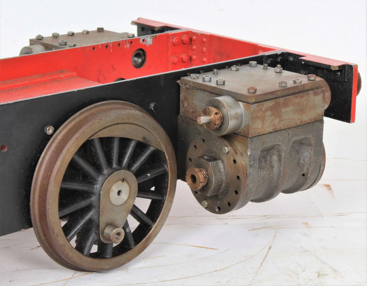 5 inch gauge part-built "Simplex" chassis & castings