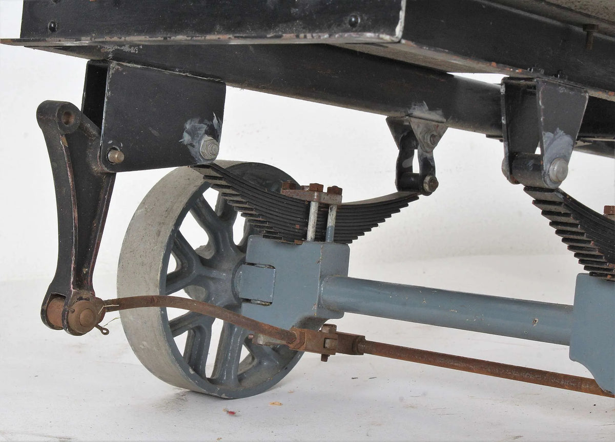 2 inch scale Clayton steam wagon, chassis & castings
