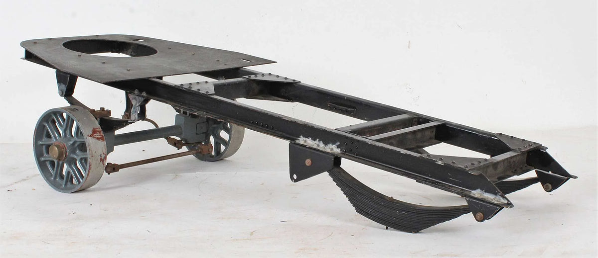 2 inch scale Clayton steam wagon, chassis & castings