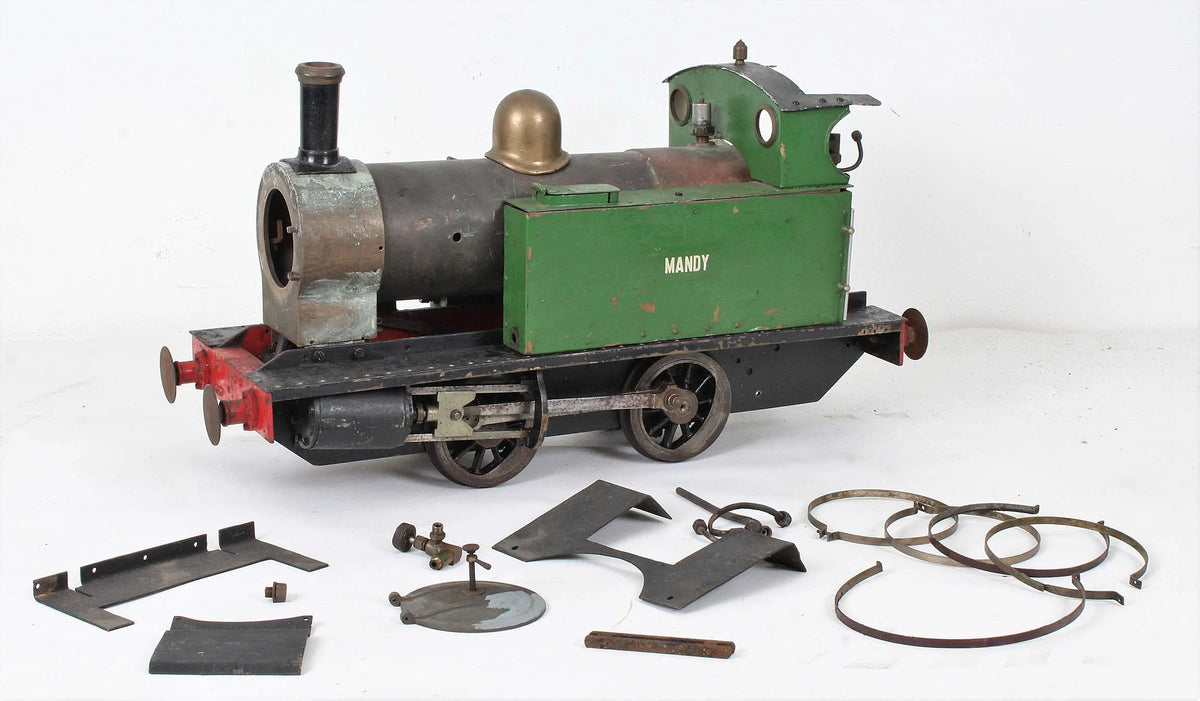 3 1/2 inch gauge "Juliet" 0-4-0T for restoration