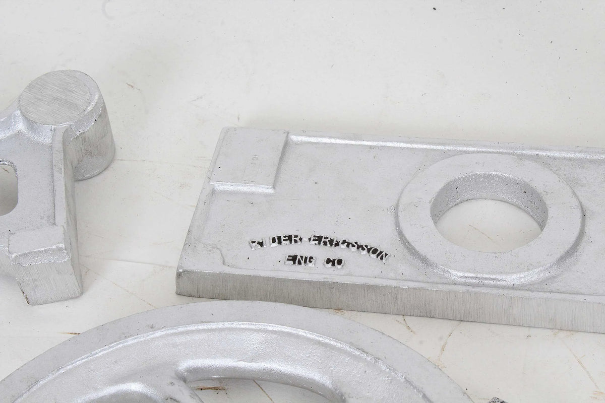Rider-Ericsson hot air pumping engine castings