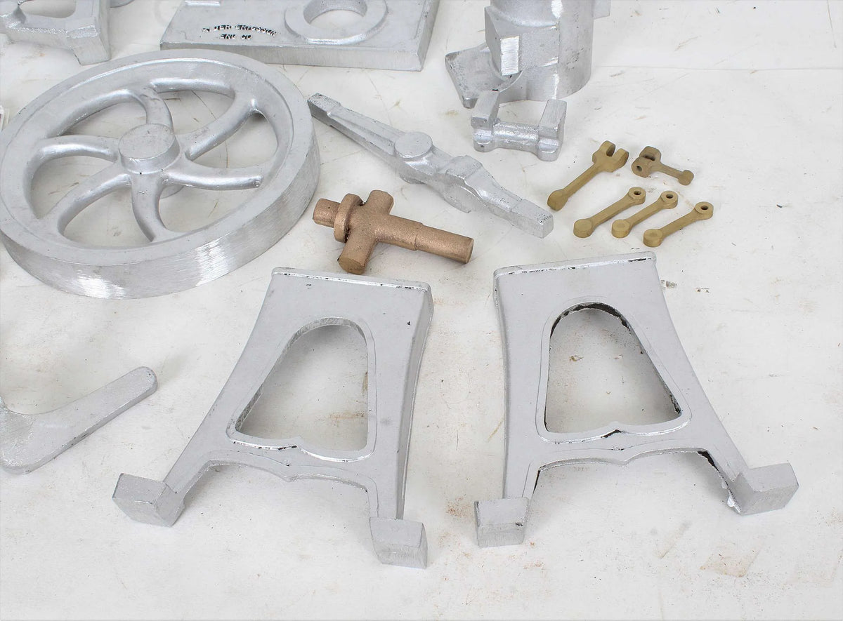 Rider-Ericsson hot air pumping engine castings