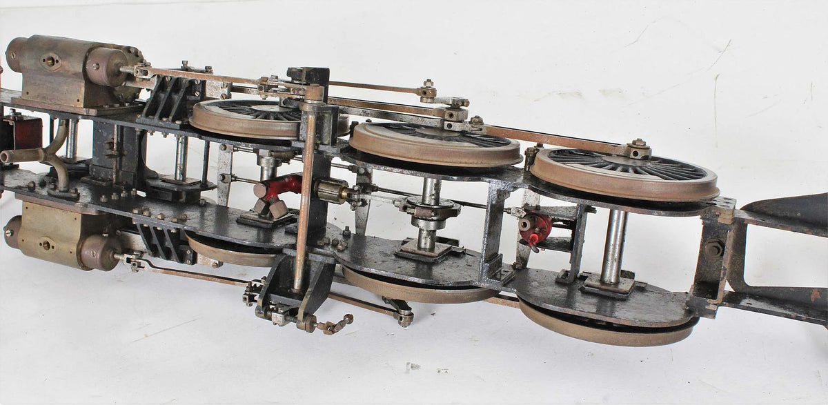 3 1/2 inch gauge "Britannia", chassis, flanged boiler kit, tender
