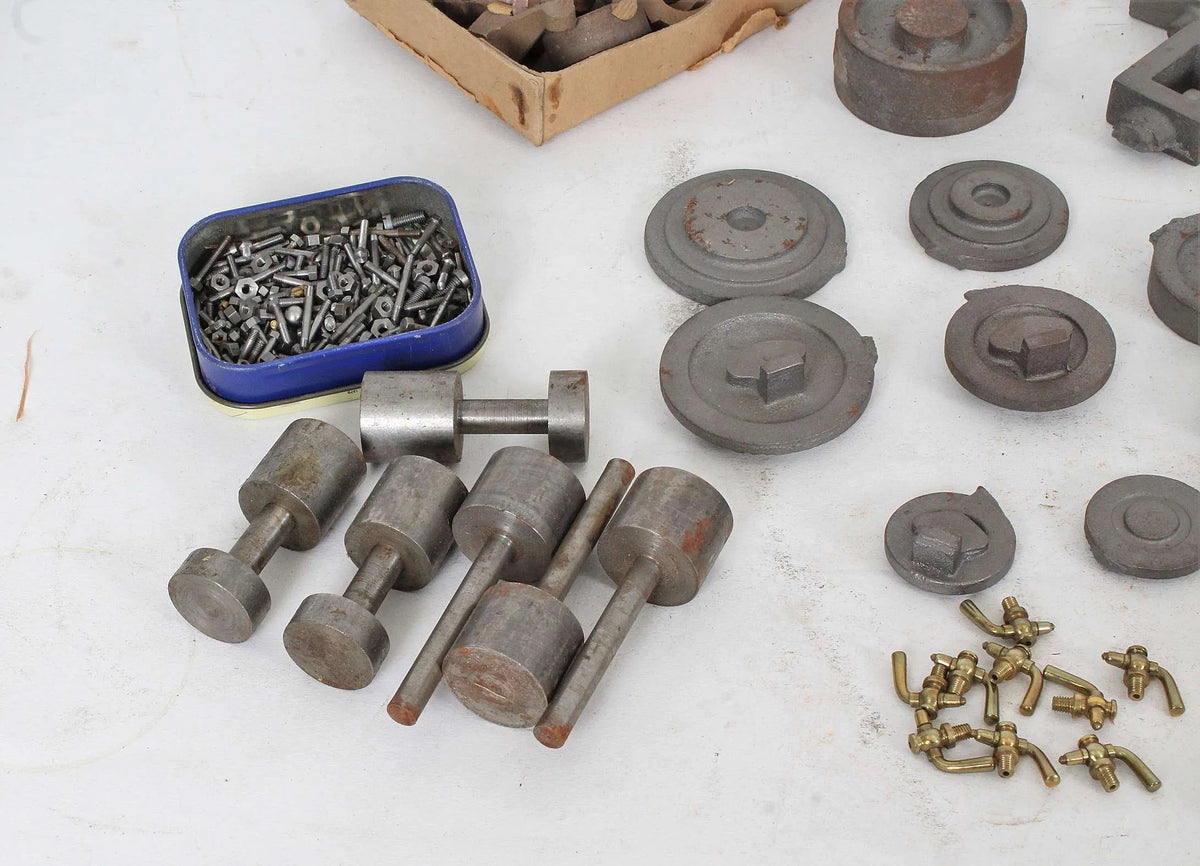 Stuart triple expansion engine castings