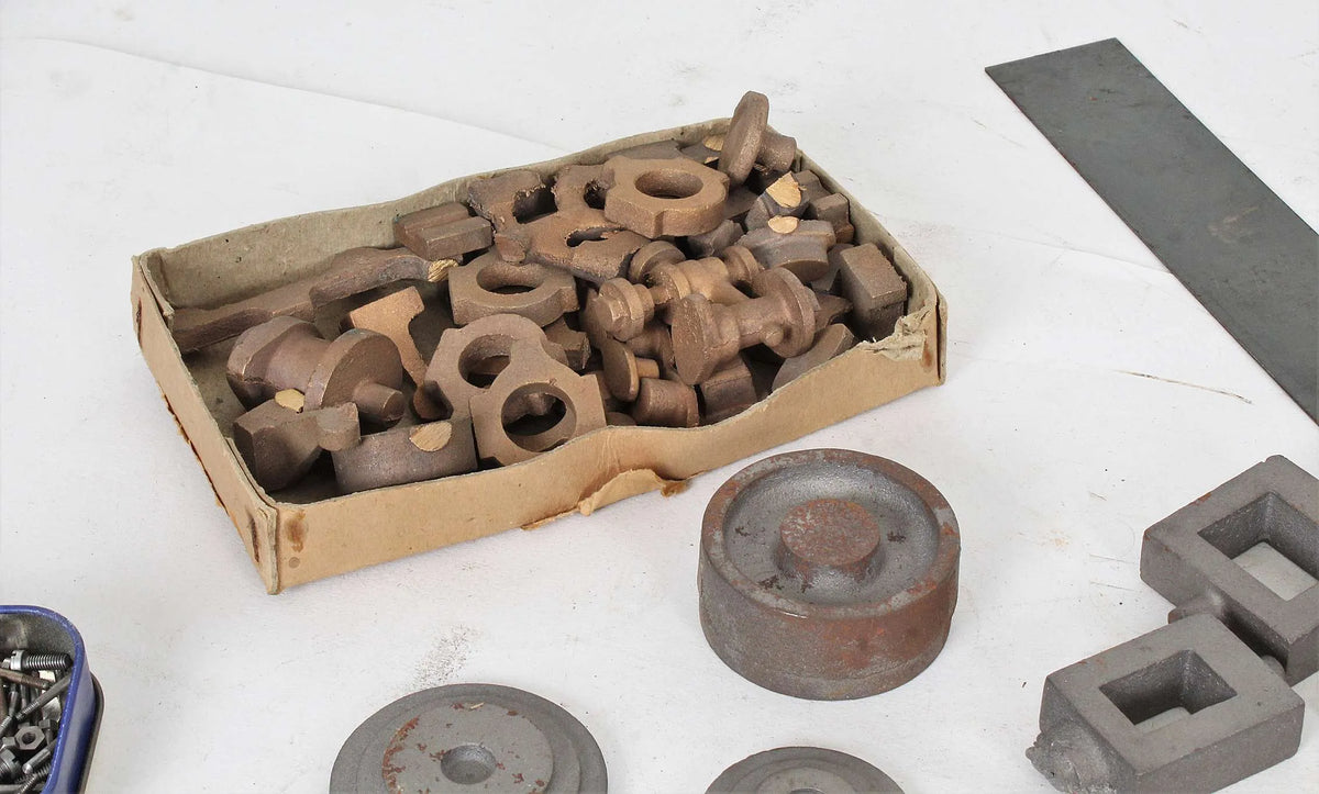 Stuart triple expansion engine castings