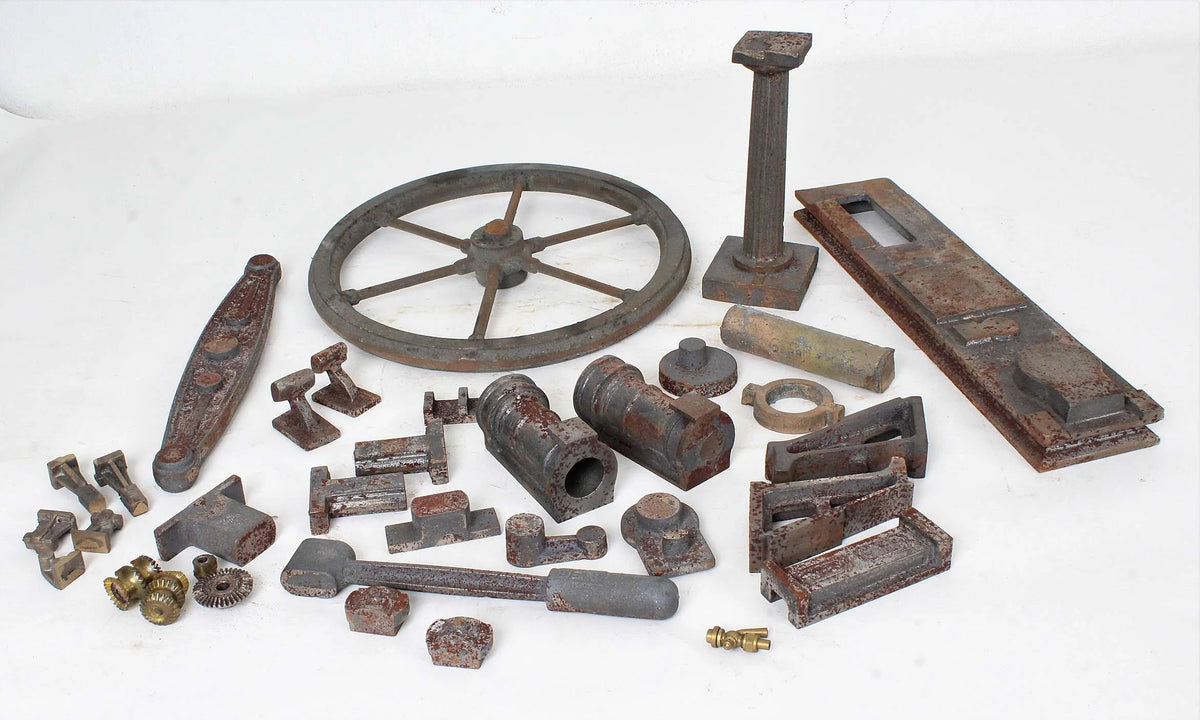 Clarkson beam engine castings