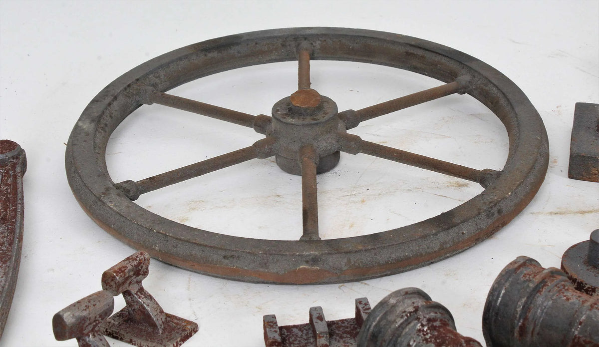 Clarkson beam engine castings