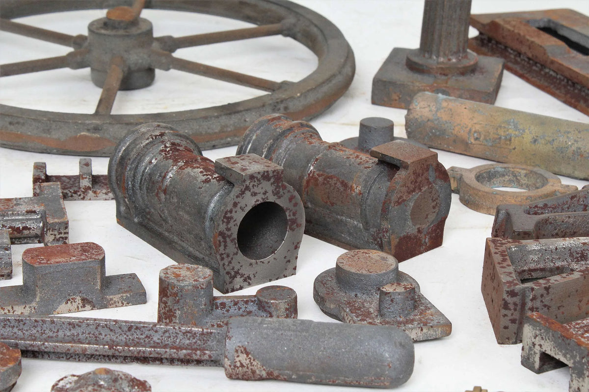 Clarkson beam engine castings