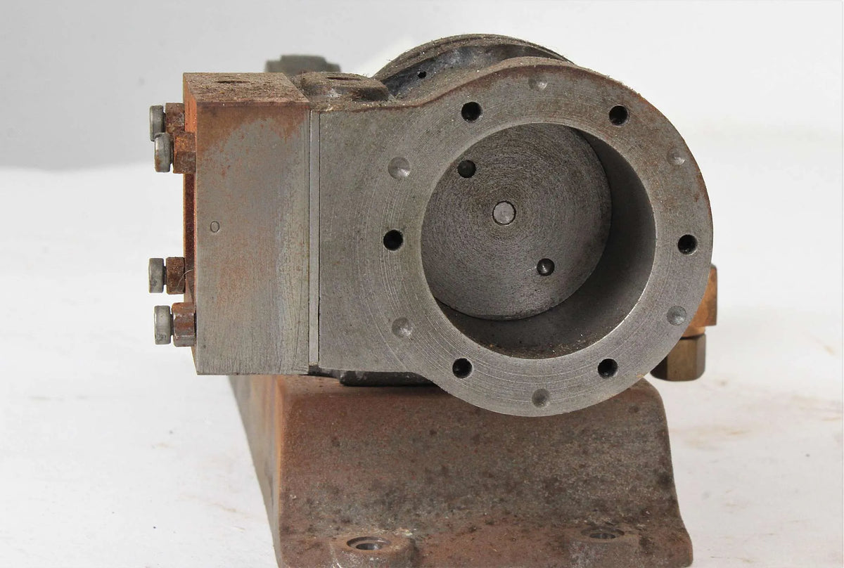 Part-built Stuart No.9 horizontal mill engine