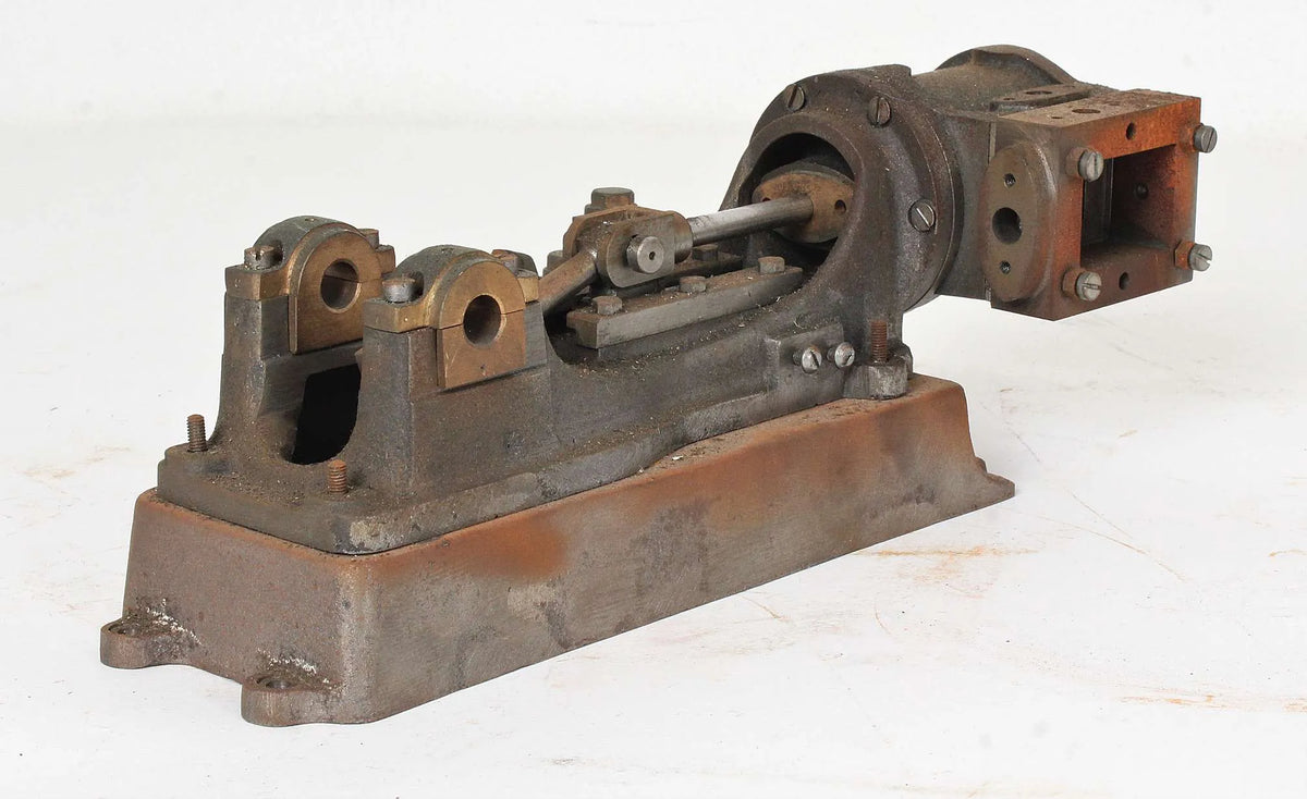 Part-built Stuart No.9 horizontal mill engine
