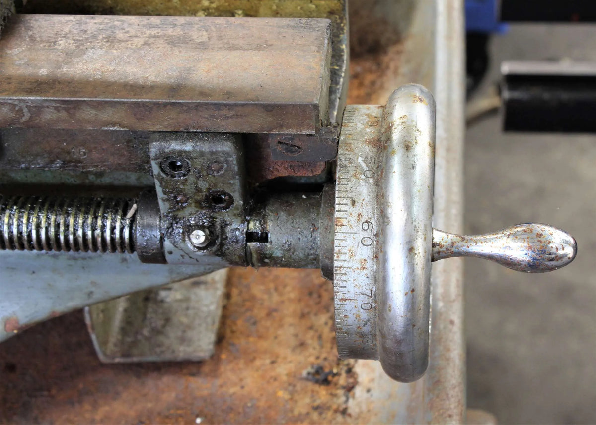 Long bed Myford Super 7B with industrial stand for restoration