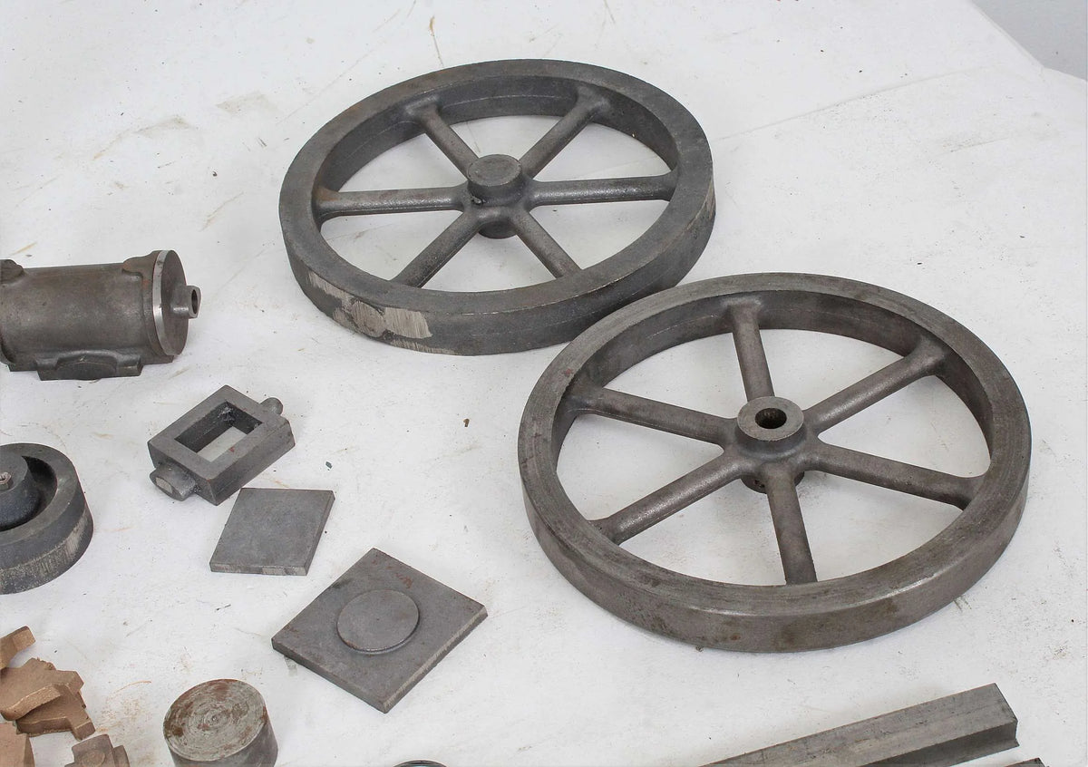 Stuart beam engine castings