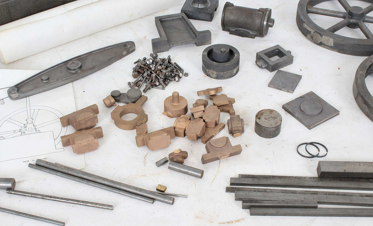 Stuart beam engine castings