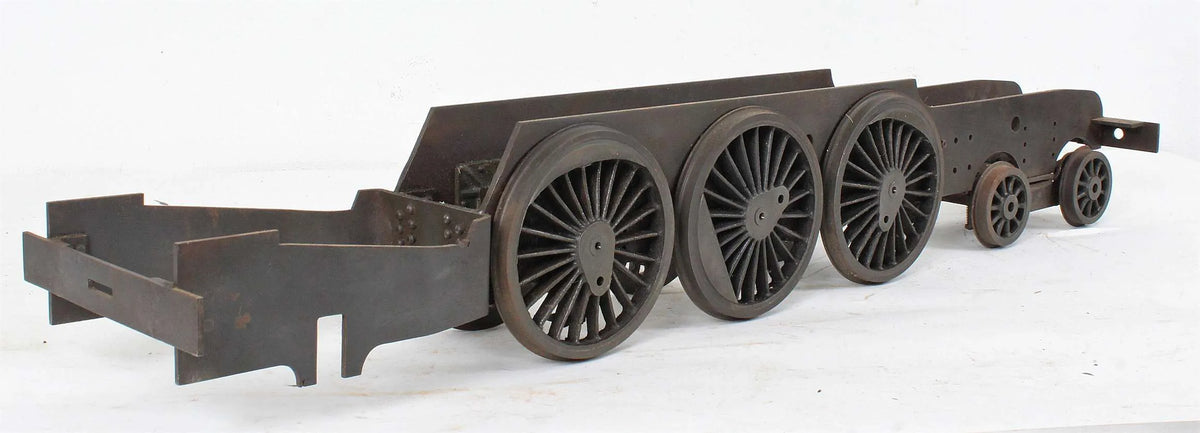 3 1/2 inch gauge "Hielan Lassie" frames, wheels, cylinders