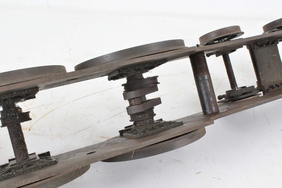 3 1/2 inch gauge "Hielan Lassie" frames, wheels, cylinders