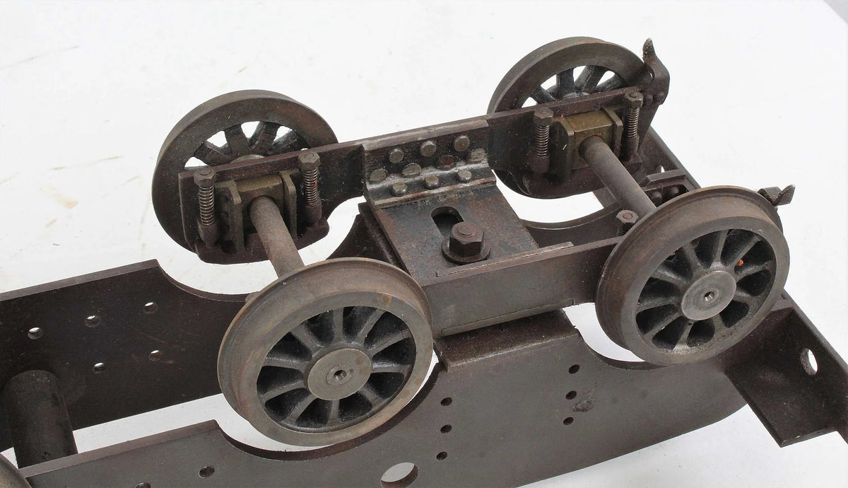 3 1/2 inch gauge "Hielan Lassie" frames, wheels, cylinders